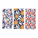 Field of Flowers Cotton Kitchen Towels, Set of 3