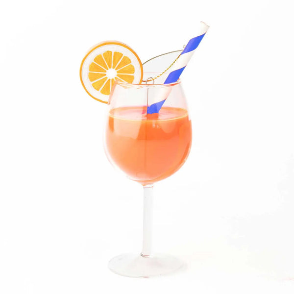 Aperitif Boxed Glass Ornament
