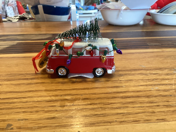 Tree camper ornament