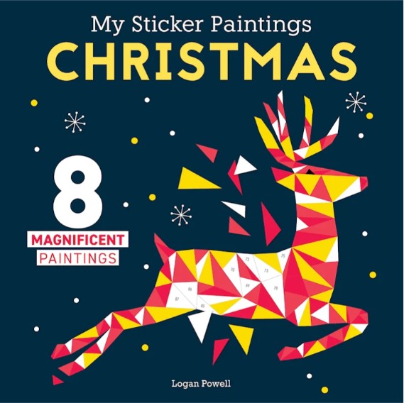 Activity Book - My Sticker Paintings: Christmas