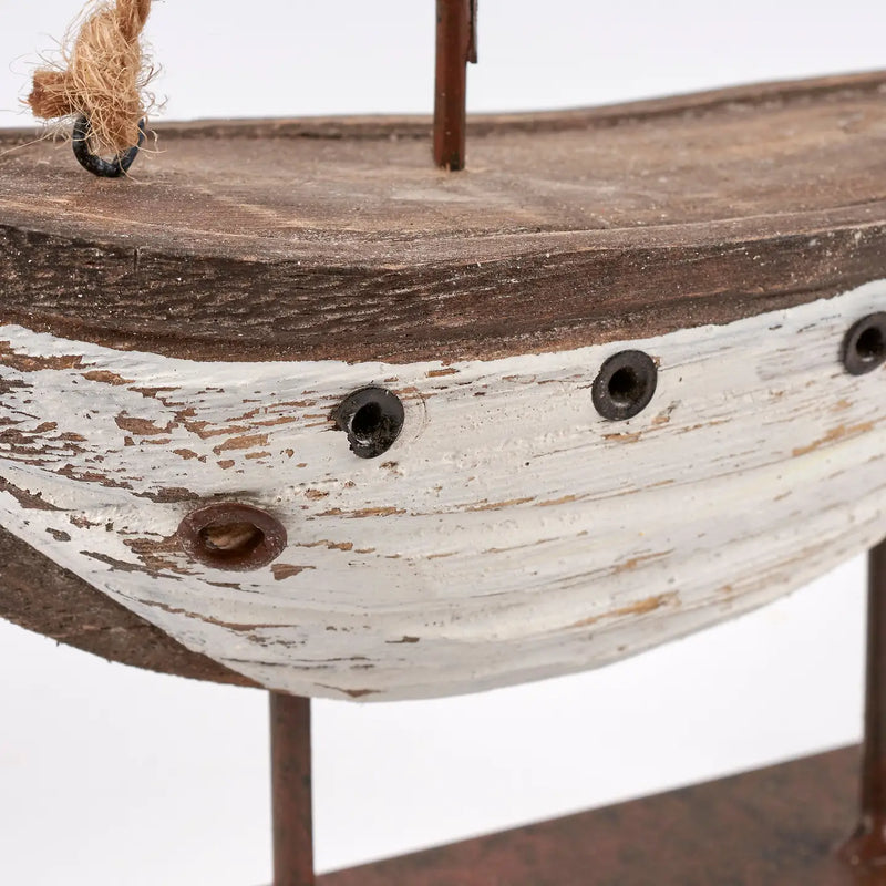Primitive Sailboat Sitter