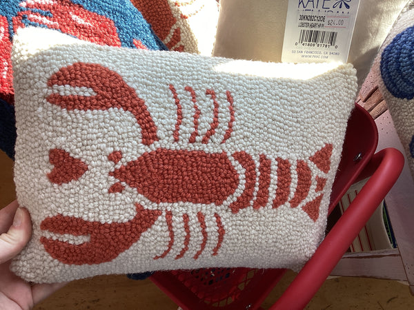 Red lobster pillows