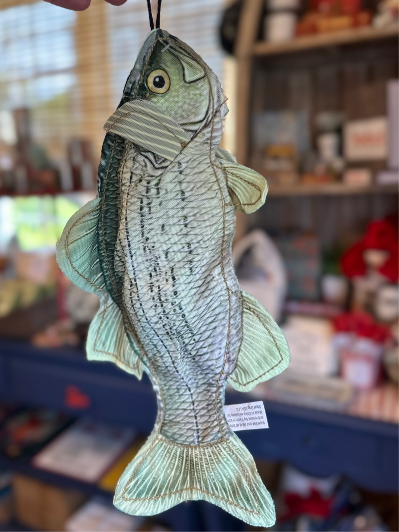 Bass dog toy