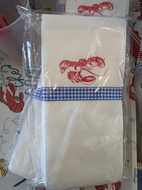 Red Lobster Paper Napkin