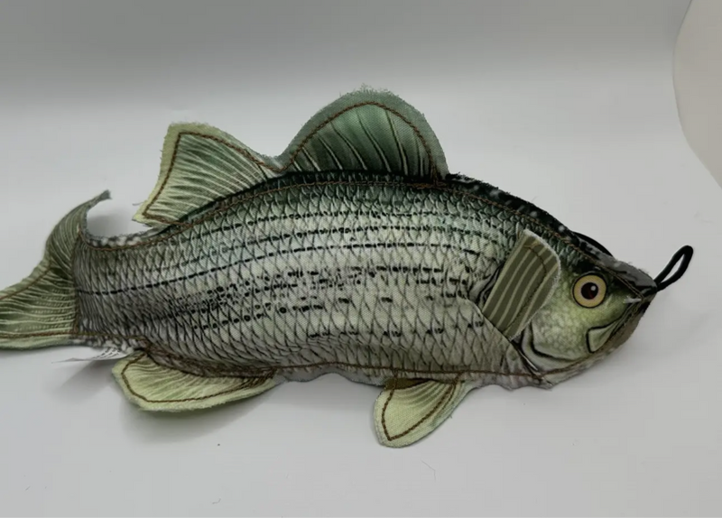 Bass dog toy