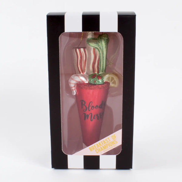 Bloody "Merry" Boxed Ornament