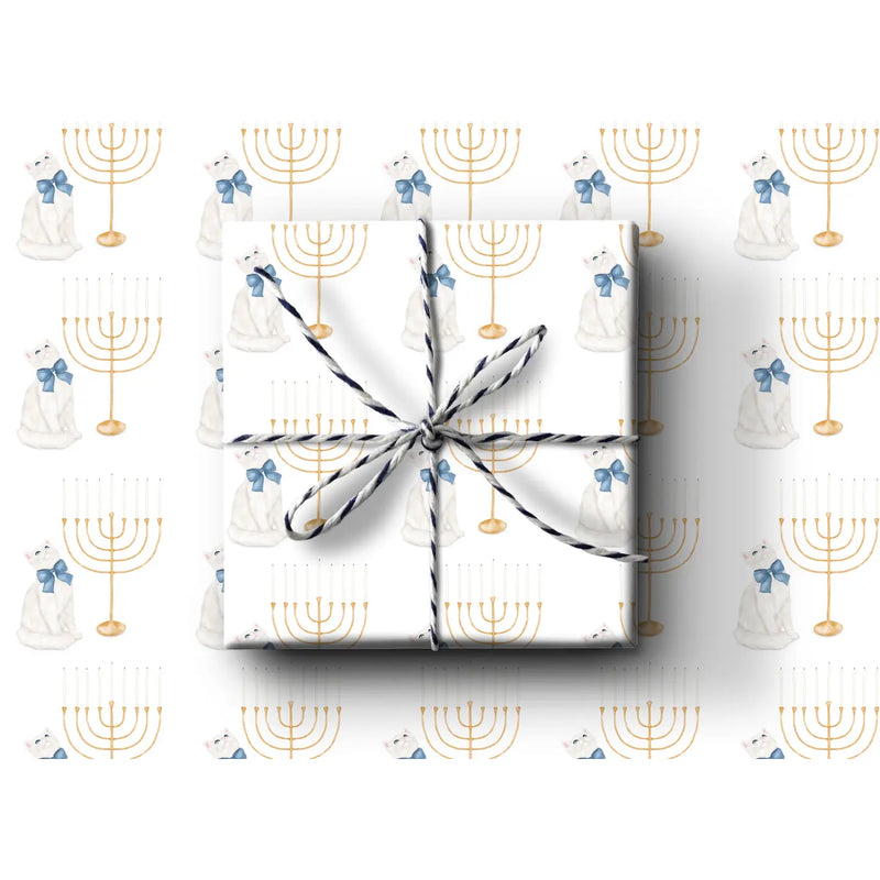Hanu-Cat Wrapping Paper Single Sheets