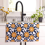 Field of Flowers Cotton Kitchen Towels, Set of 3