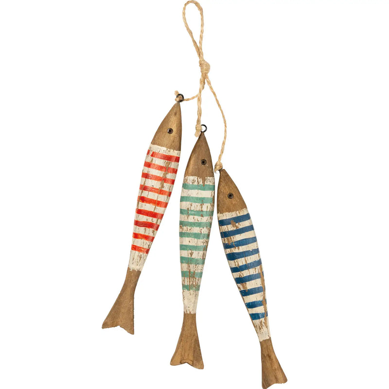 Striped Fish Hanging Decor