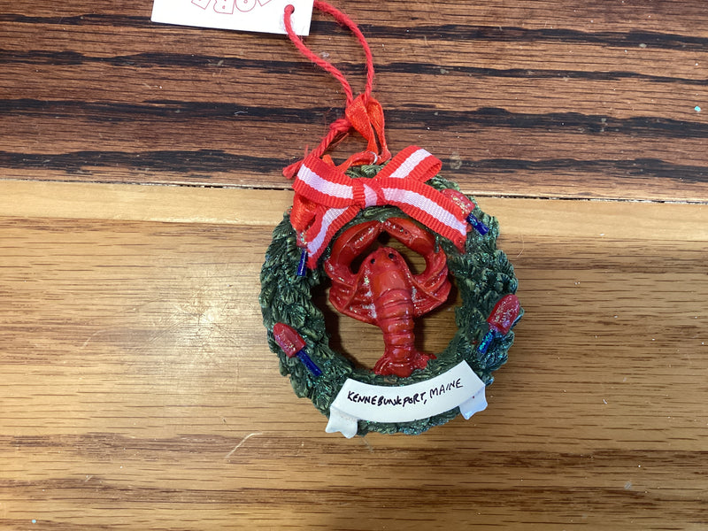 Lobster wreath ornament