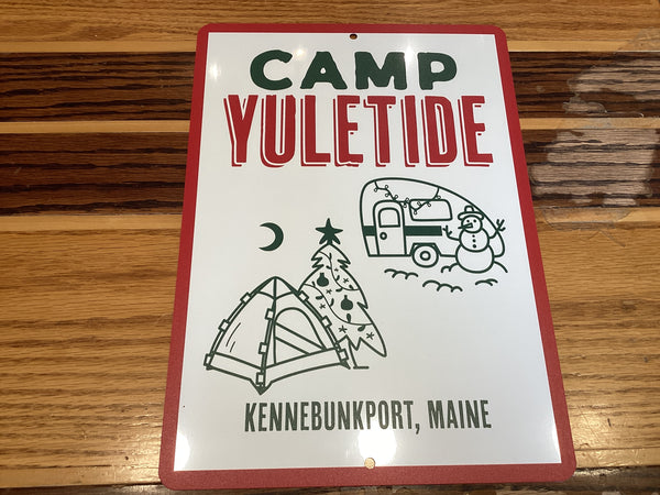 Camp Yuletide Sign
