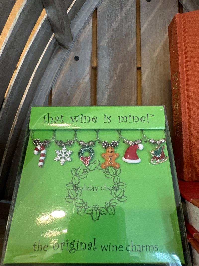 Wine charm Xmas