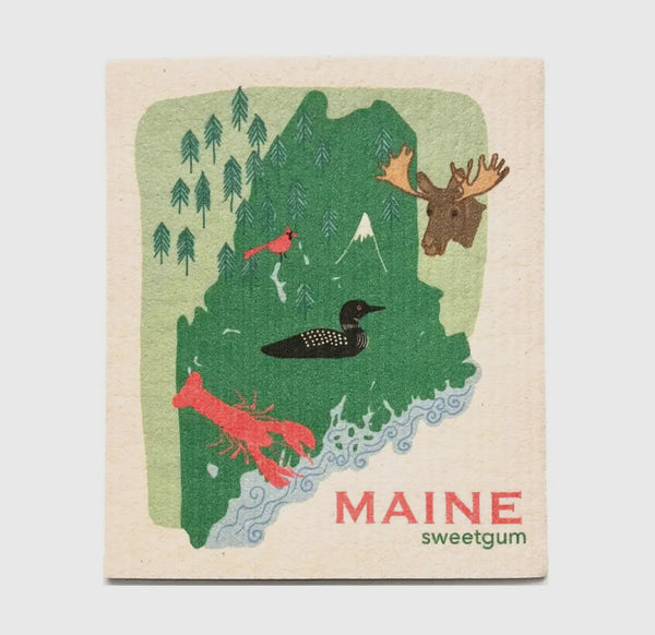 Maine State Swedish Dishcloth