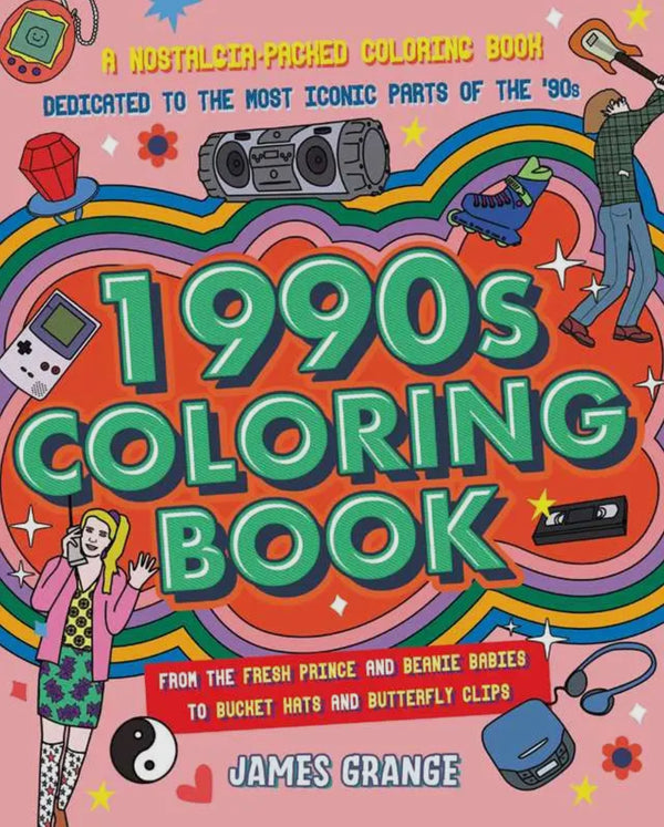 90s coloring book