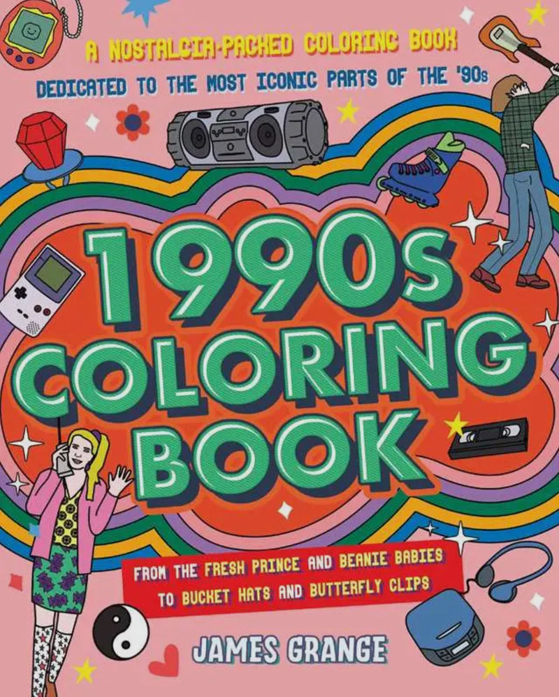 90s coloring book