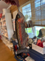 Rainbow Trout dog toy
