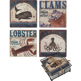 Kraken Lobster Coaster Set