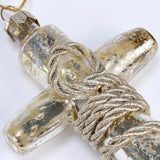 Glass Anchor Ornament