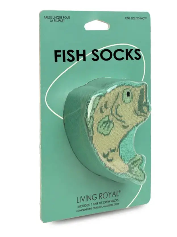 Crew Socks  "Gone Fishing"