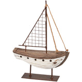 Primitive Sailboat Sitter