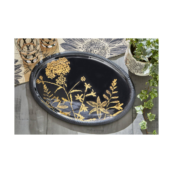 Field Flower Tray - Black