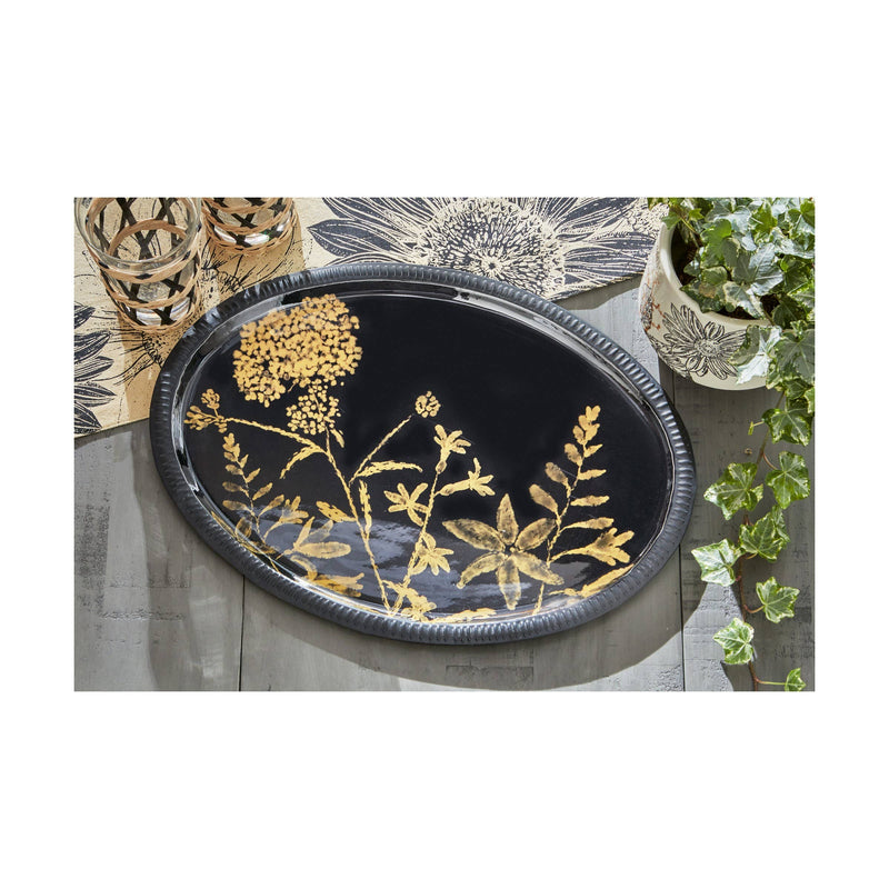 Field Flower Tray - Black