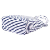 Bateau Stripe Navy Bucket Bag